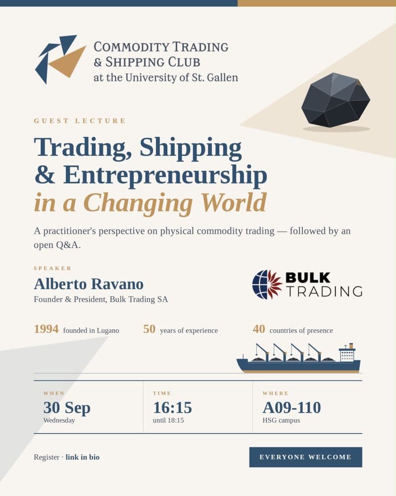 Poster for the guest lecture with Alberto Ravano